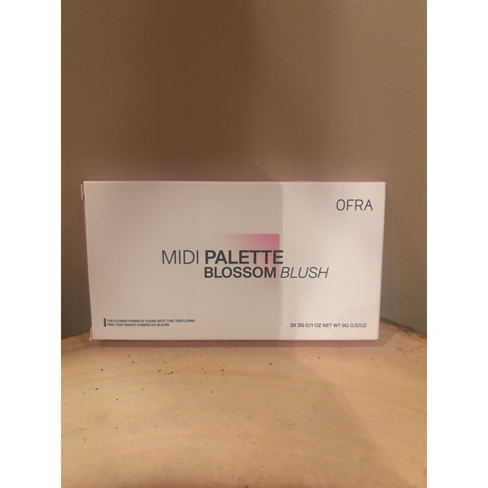 Ofra Cosmetics Midi‎ Palette Blossom Blush Highlighter Wet Or Dry Cheek Kit